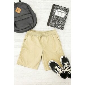 Columbia Cargo Shorts Outdoor Hiking Casual Beige Kids Size L (14/16)‎